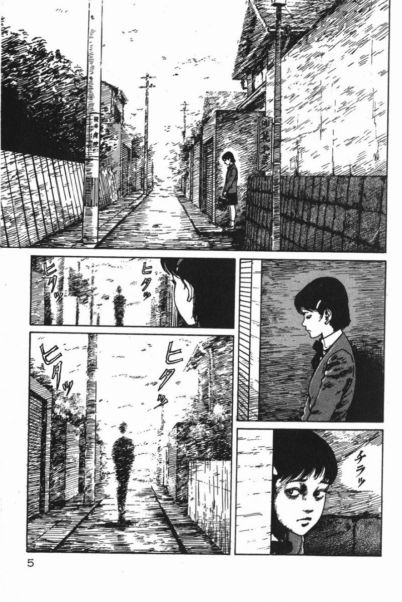伊藤润二恐怖漫画系列至死不渝的爱《十字路口的美少年》篇图片